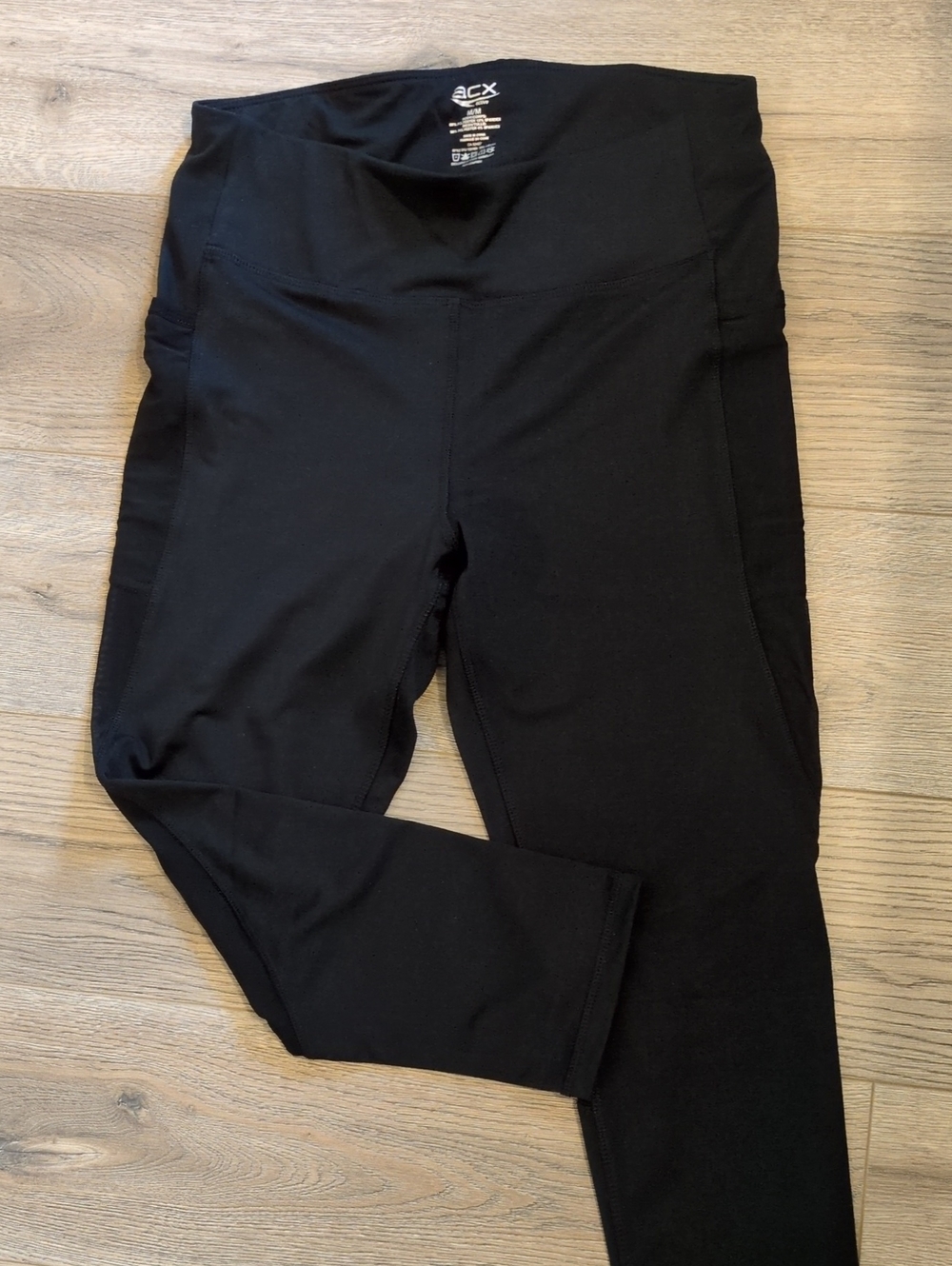 ACX High-Waist Black Leggings